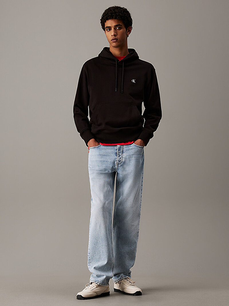 Calvin Klein Siyah Renkli Erkek Painted Calvin Klein Sweatshirt