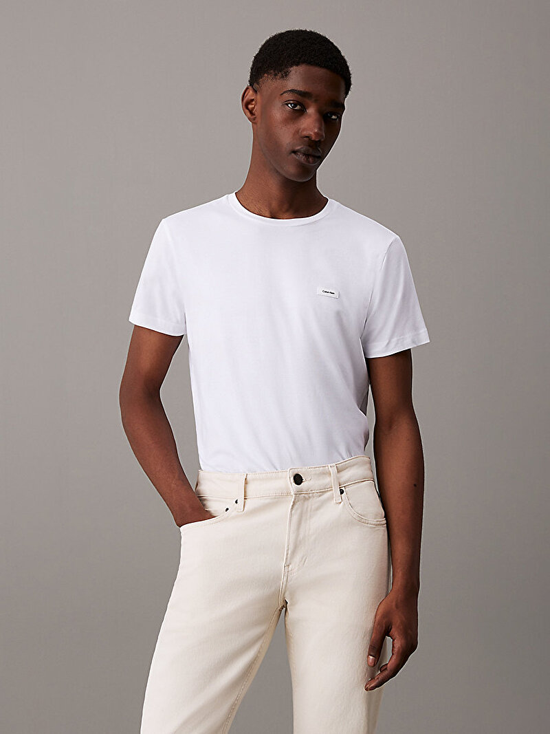 Erkek Stretch Slim Fit T-shirt