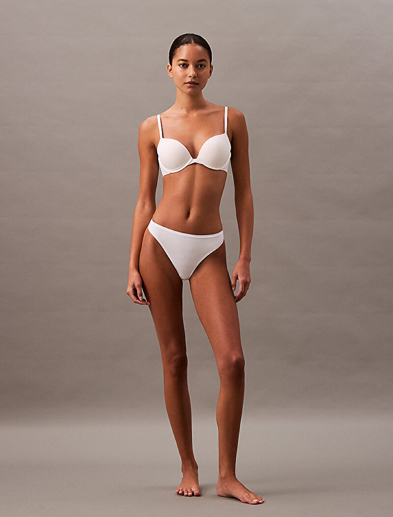 Calvin Klein Beyaz Renkli Kadın Tanga