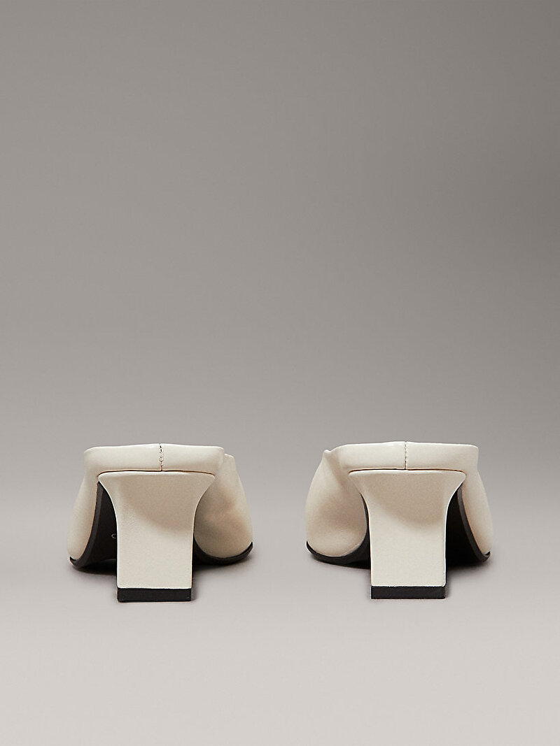 Calvin Klein Bej Renkli Kadın Heel Mule Topuklu Ayakkabı