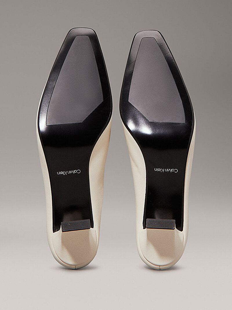 Calvin Klein Bej Renkli Kadın Heel Mule Topuklu Ayakkabı