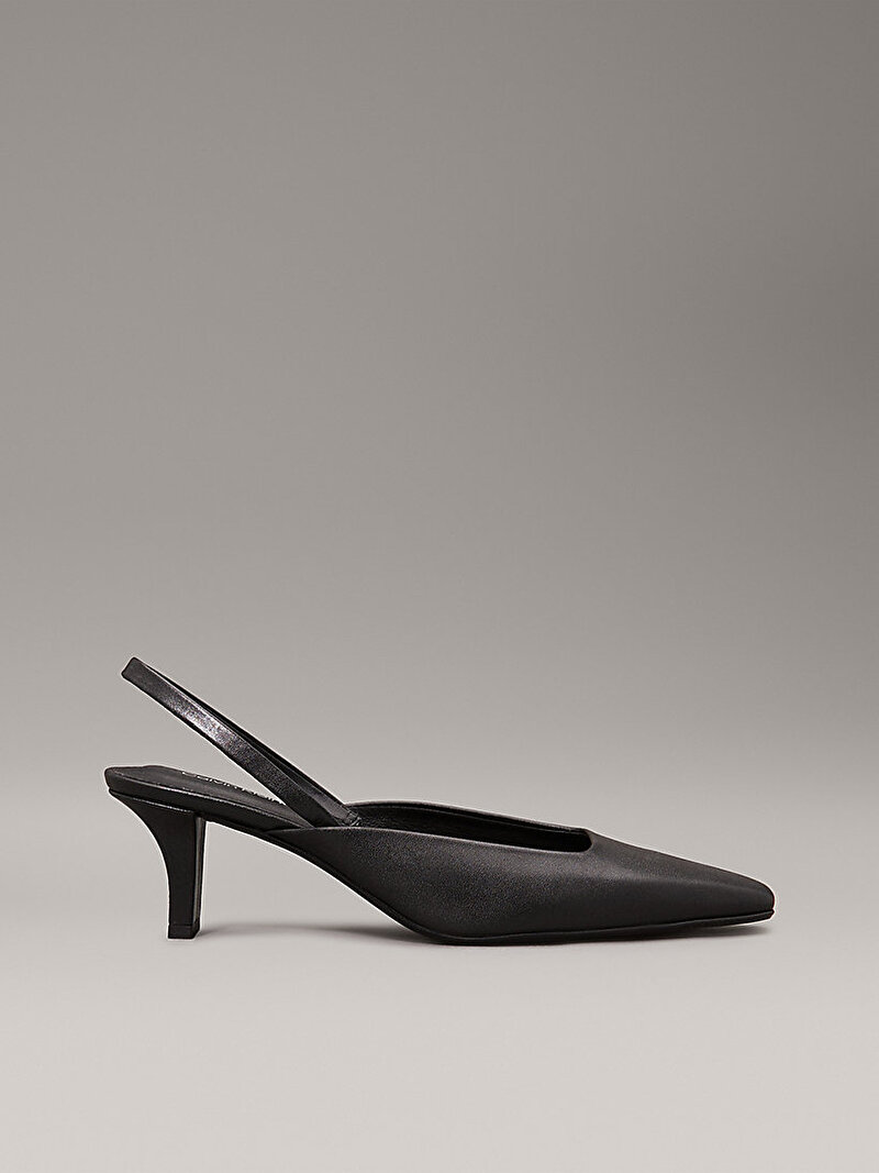 Calvin Klein Siyah Renkli Kadın Heel Mule Topuklu Ayakkabı