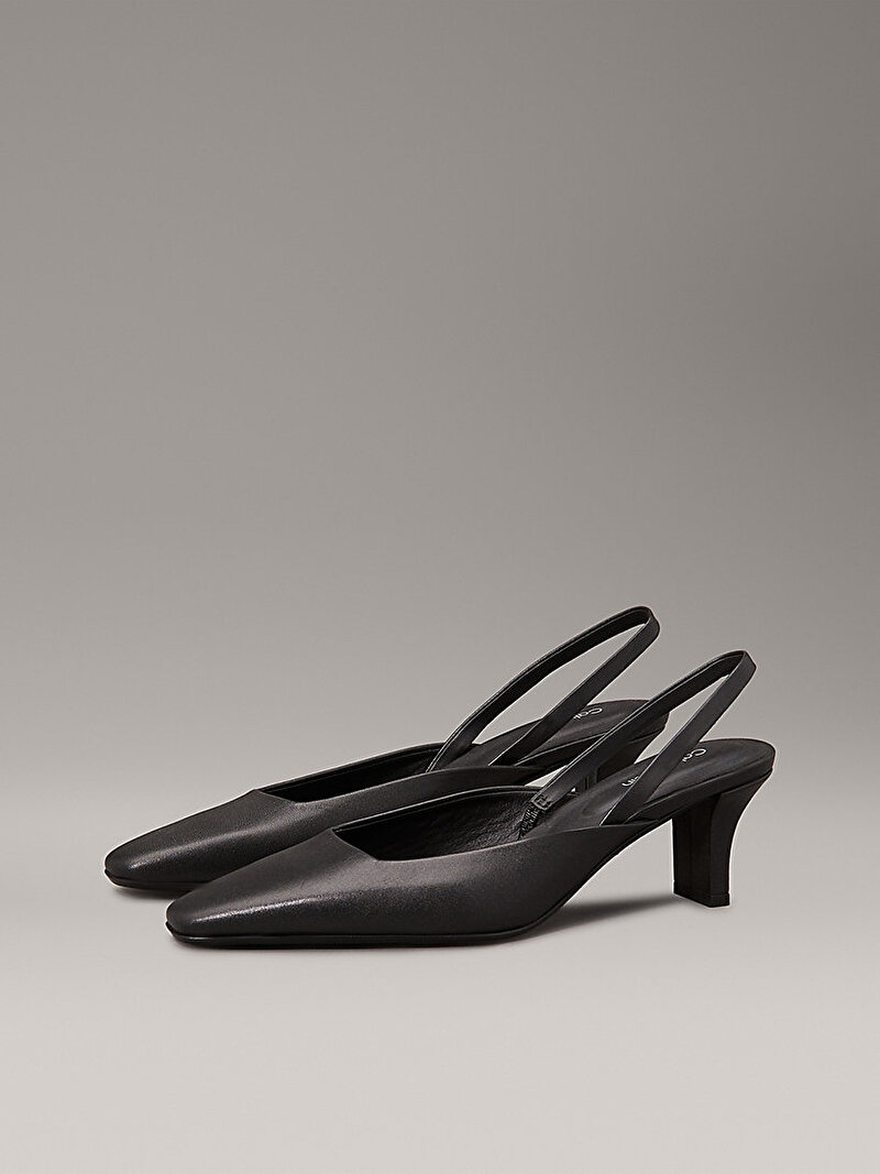 Calvin Klein Siyah Renkli Kadın Heel Mule Topuklu Ayakkabı