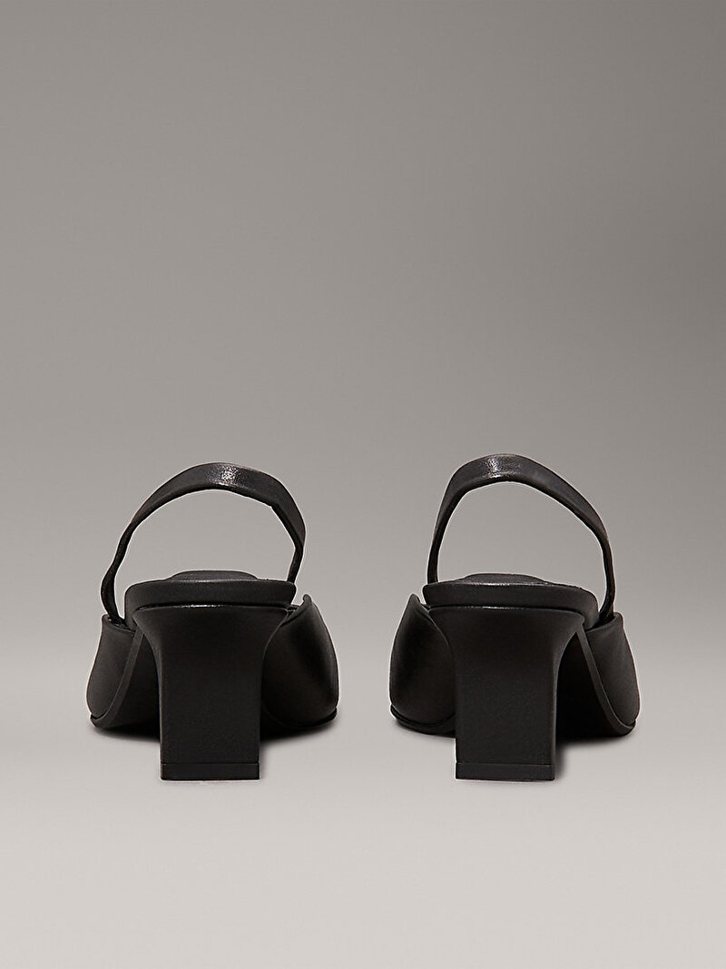 Calvin Klein Siyah Renkli Kadın Heel Mule Topuklu Ayakkabı