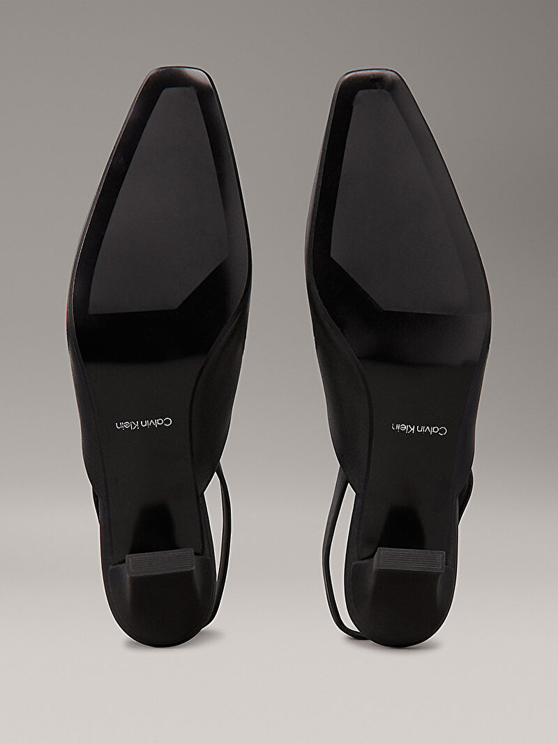 Calvin Klein Siyah Renkli Kadın Heel Mule Topuklu Ayakkabı
