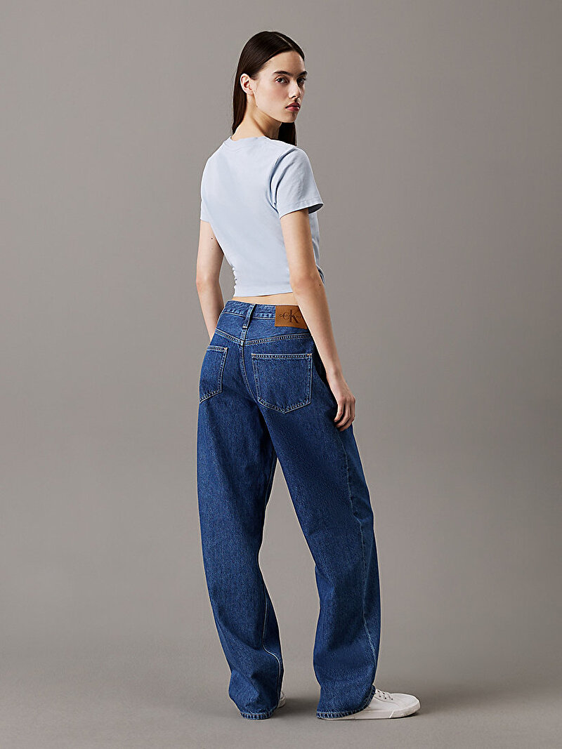 Calvin Klein Mavi Renkli Kadın 90's Loose Jean Pantolon