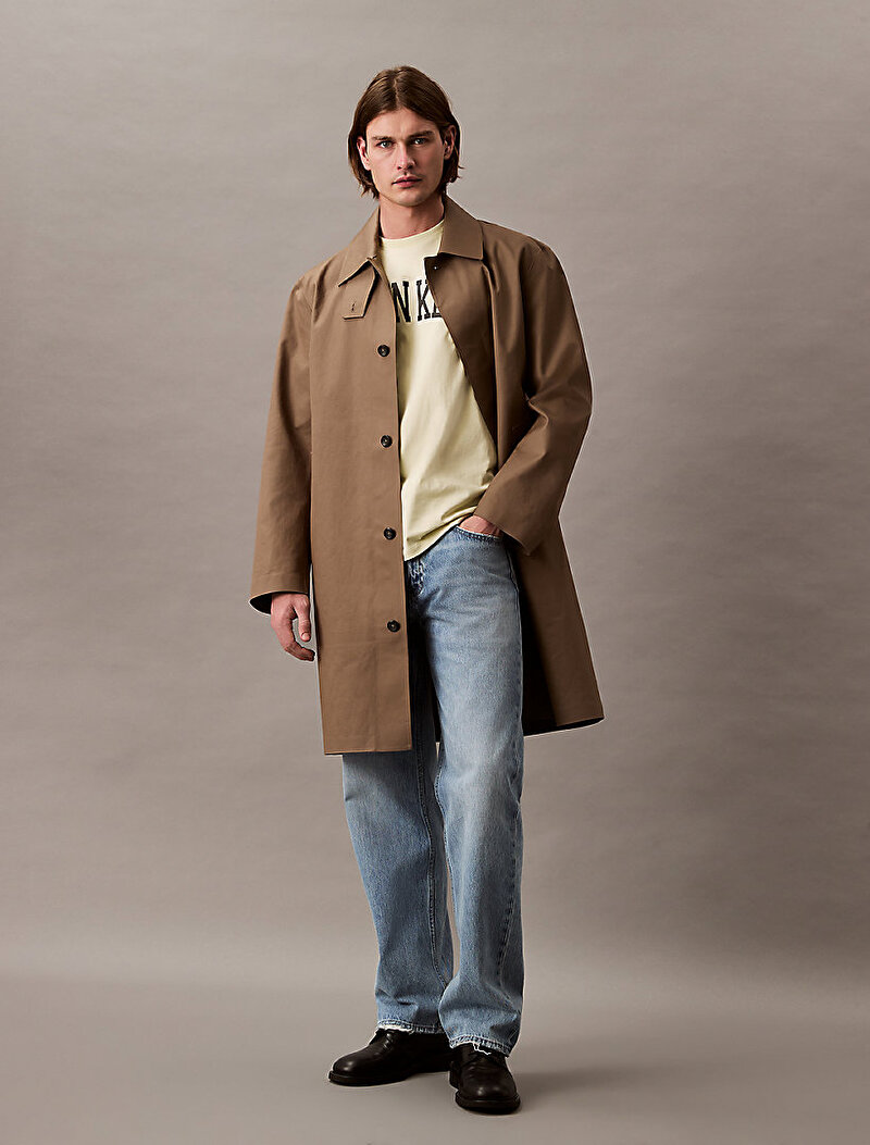 Calvin Klein Mavi Renkli Erkek 90s Straight CK Icon Jean Pantolon