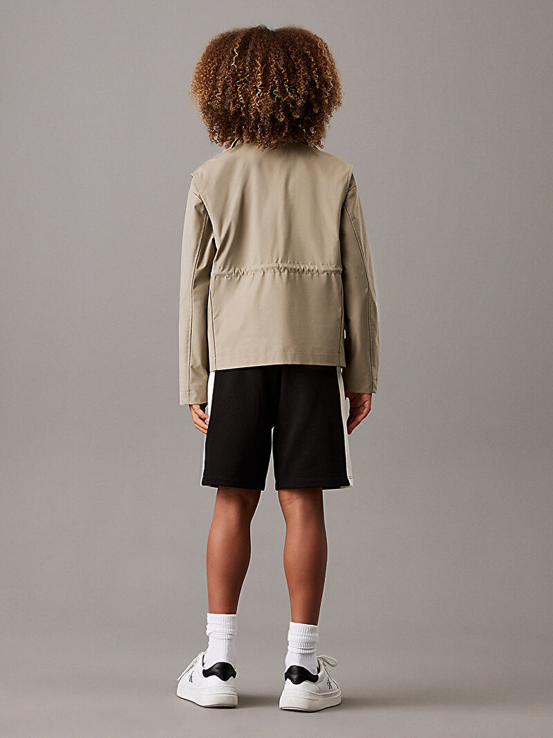 Calvin Klein Siyah Renkli Erkek Çocuk Color Block Relaxed Şort