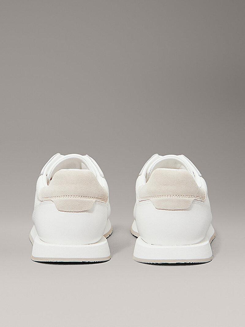 Calvin Klein Beyaz Renkli Erkek Low Top Lace Up Sneaker