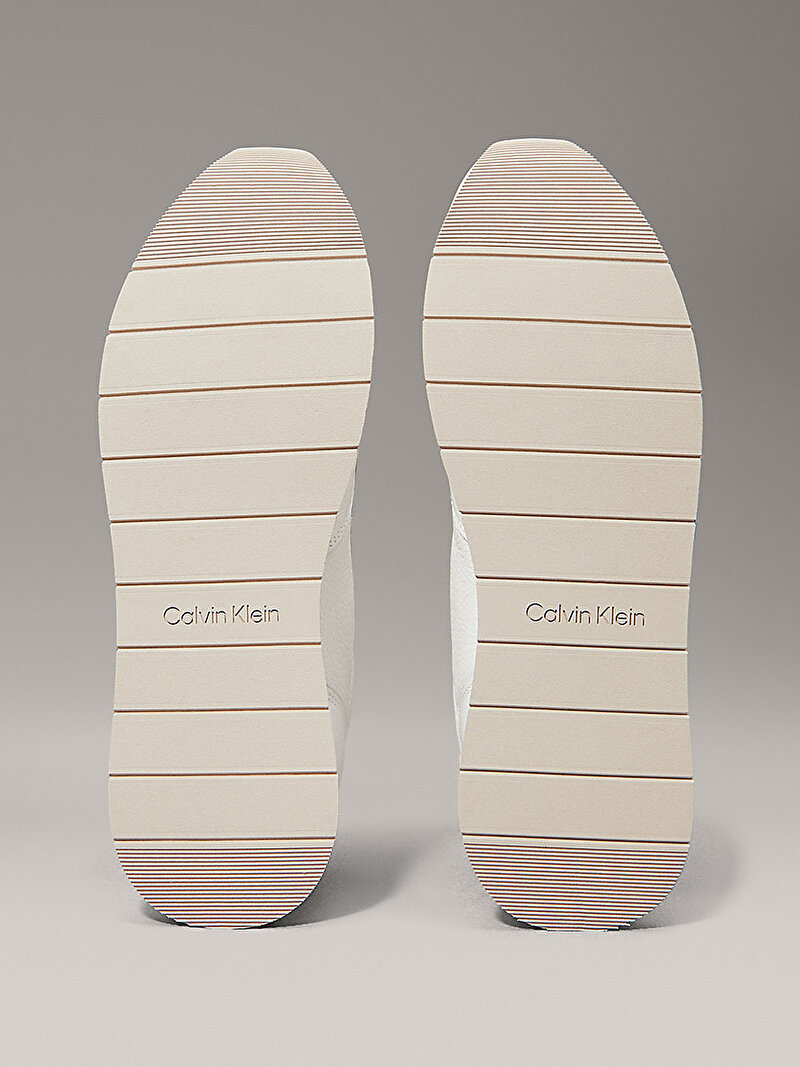 Calvin Klein Beyaz Renkli Erkek Low Top Lace Up Sneaker