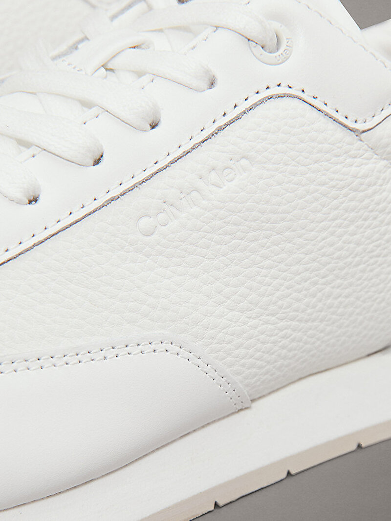 Calvin Klein Beyaz Renkli Erkek Low Top Lace Up Sneaker