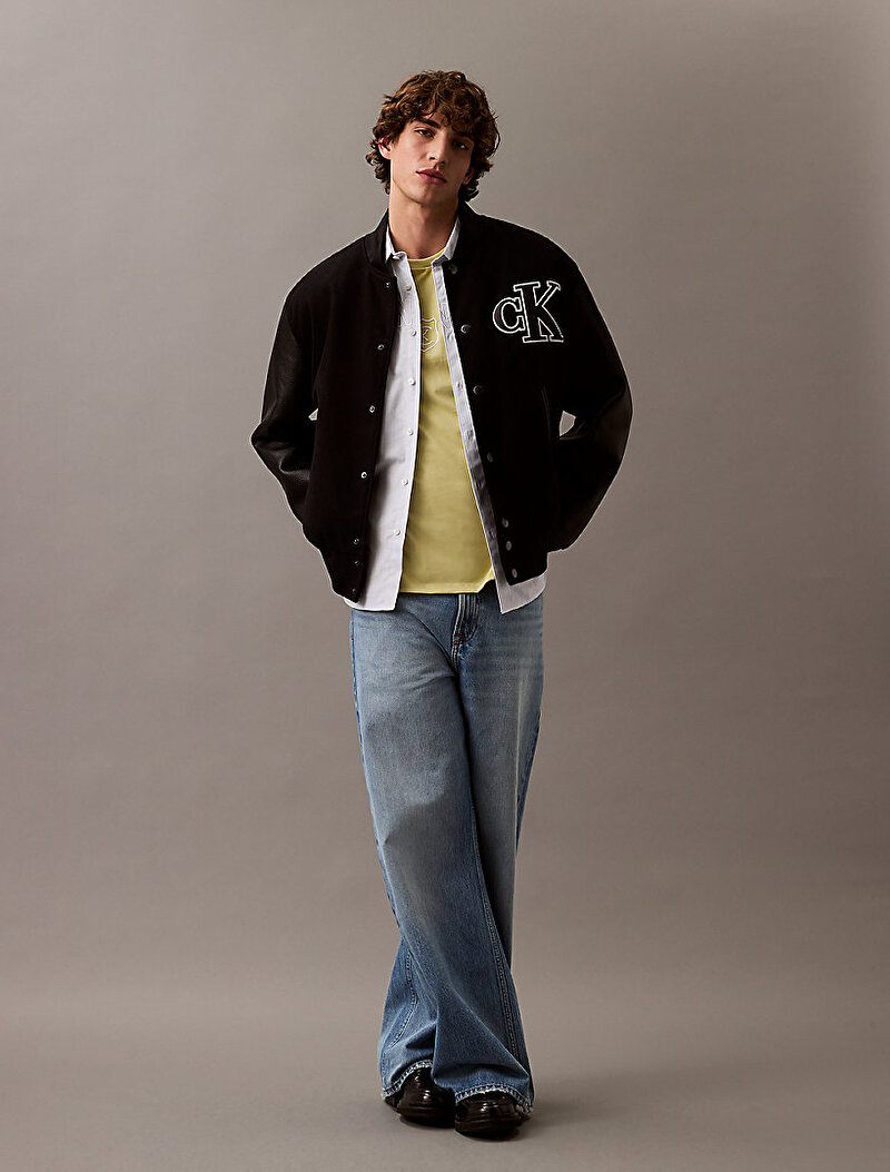 Calvin Klein Sarı Renkli Erkek CK T-shirt