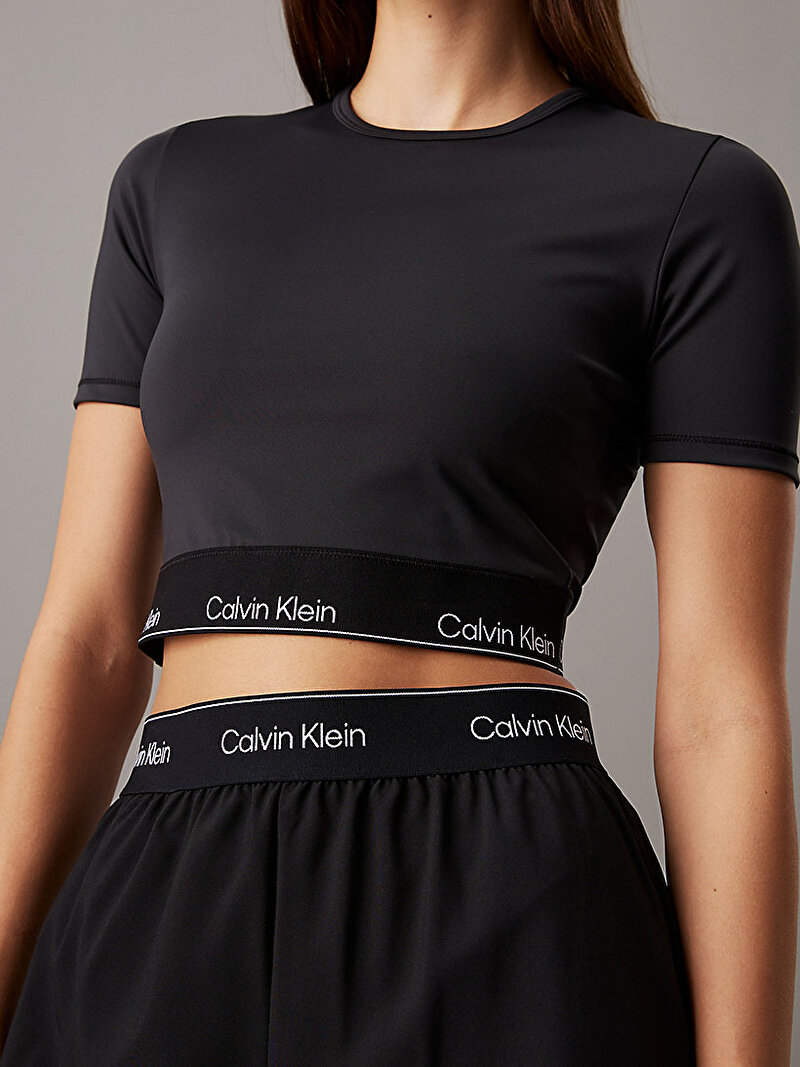 Calvin Klein Siyah Renkli Kadın Modern Sport T-shirt