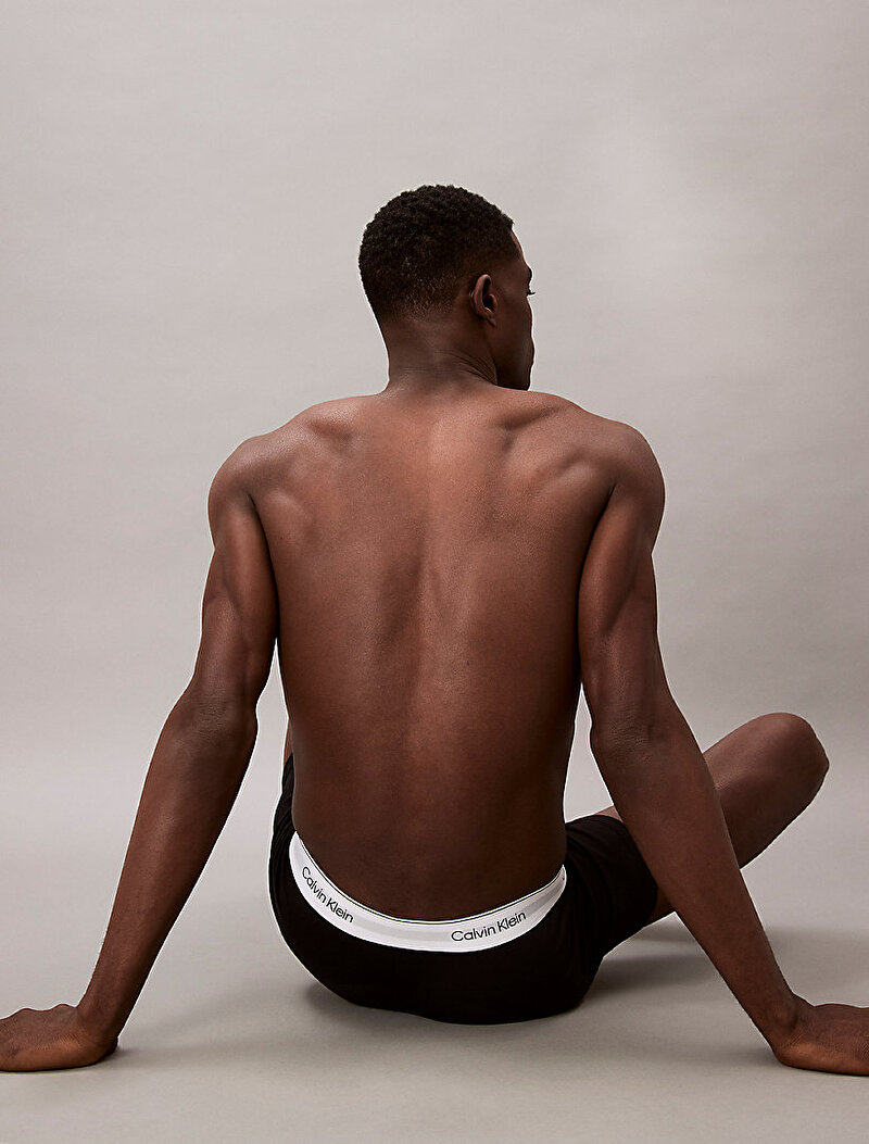 Calvin Klein Siyah Renkli Erkek 3'lü Paket Relaxed Fit Trunk Boxer Seti