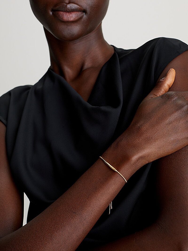 Calvin Klein Gold Renkli Kadın Elongated Drops Bileklik