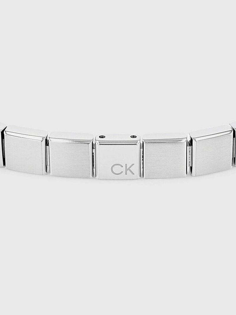 Calvin Klein Gümüş Renkli Erkek Minimalistic Squares Bileklik