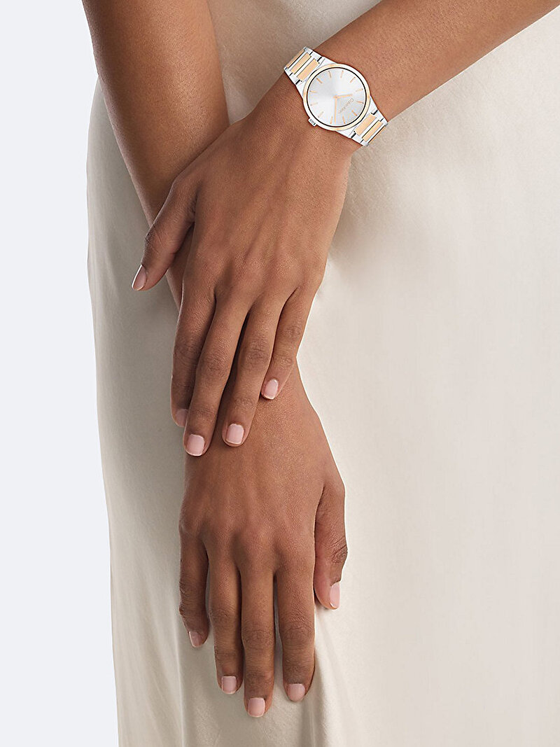 Calvin Klein Çok renkli Renkli Kadın Ck Linear Elegance Saat