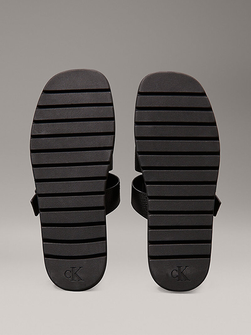Calvin Klein Siyah Renkli Erkek Molded Sandalet