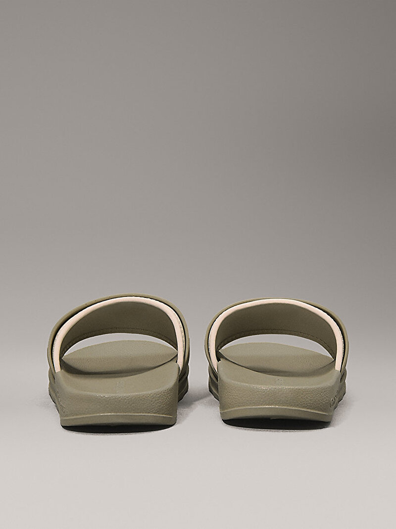 Calvin Klein Yeşil Renkli Erkek Rubber Neopren Terlik