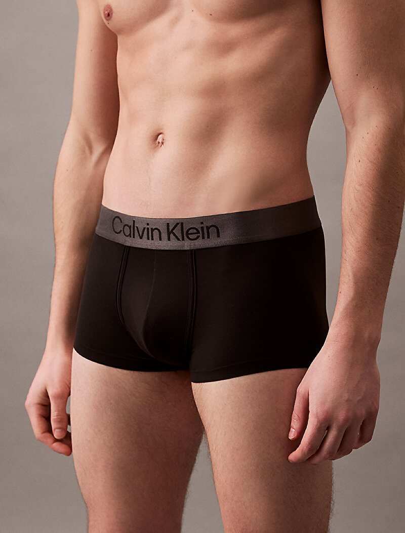 Calvin Klein Siyah Renkli Erkek Low Rise Trunk Boxer