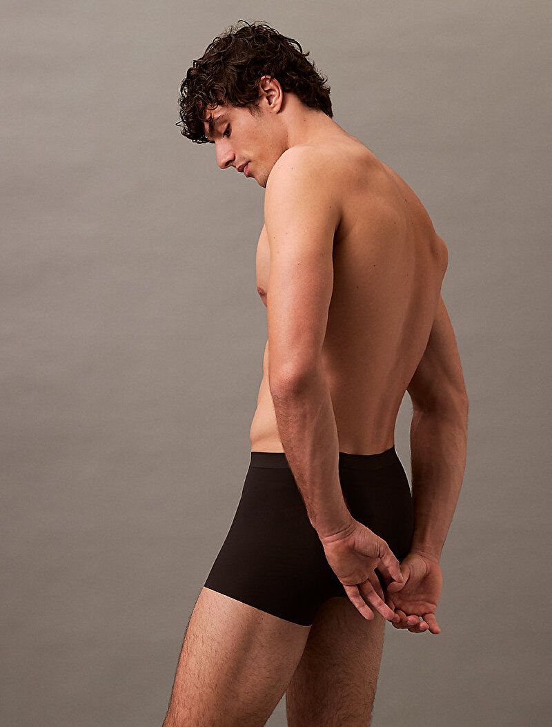 Calvin Klein Siyah Renkli Erkek Low Rise Trunk Boxer