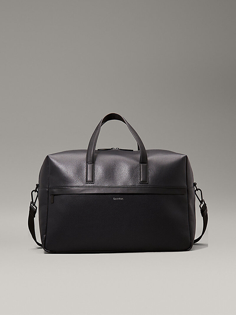 Calvin Klein Siyah Renkli Erkek CK Must Weekender Seyahat Çantası