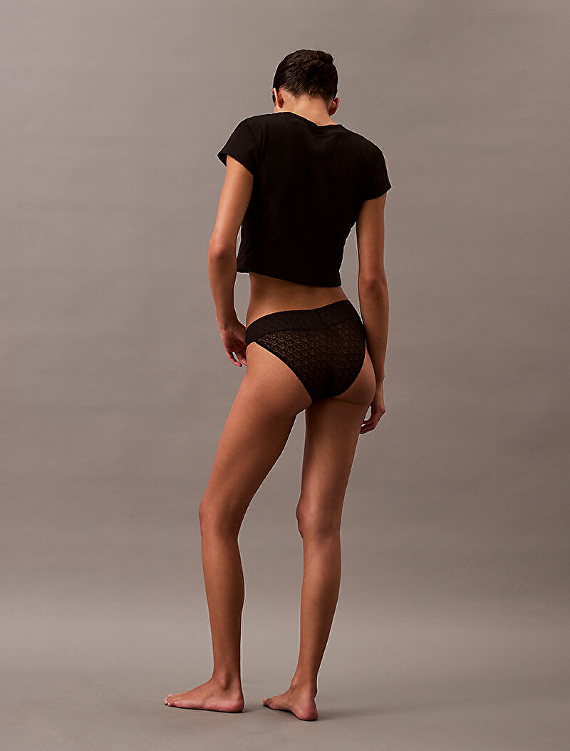 Calvin Klein Siyah Renkli Kadın Low Rise Bikini Külot