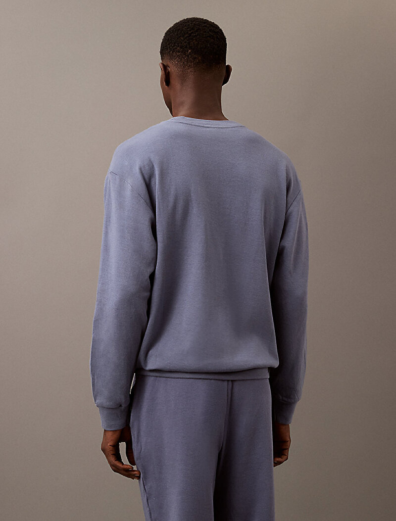 Calvin Klein Gri Renkli Erkek Sweatshirt