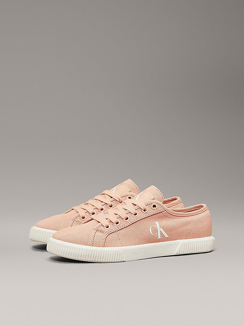 Calvin Klein Pembe Renkli Kadın ESS Valcanic Low Sneaker