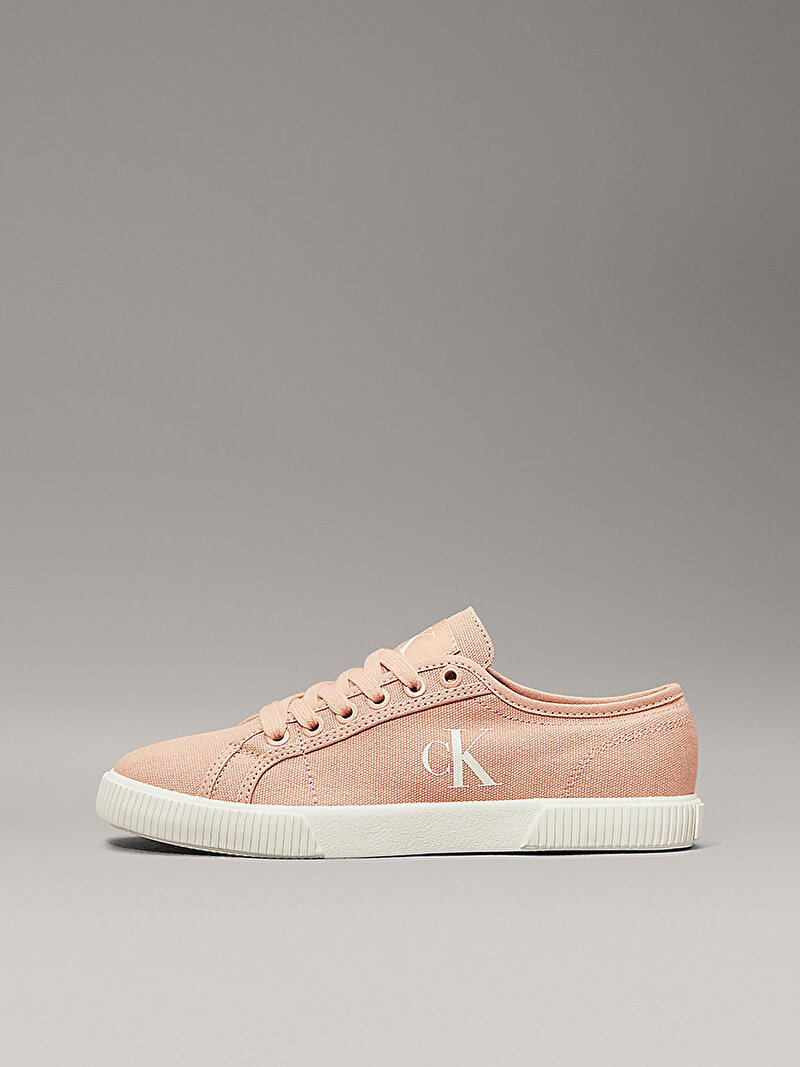 Calvin Klein Pembe Renkli Kadın ESS Valcanic Low Sneaker