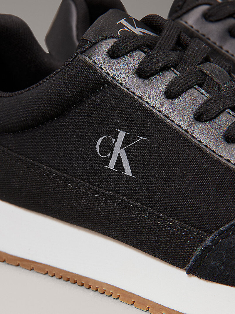 Calvin Klein Siyah Renkli Kadın Retro Runner Low Sneaker