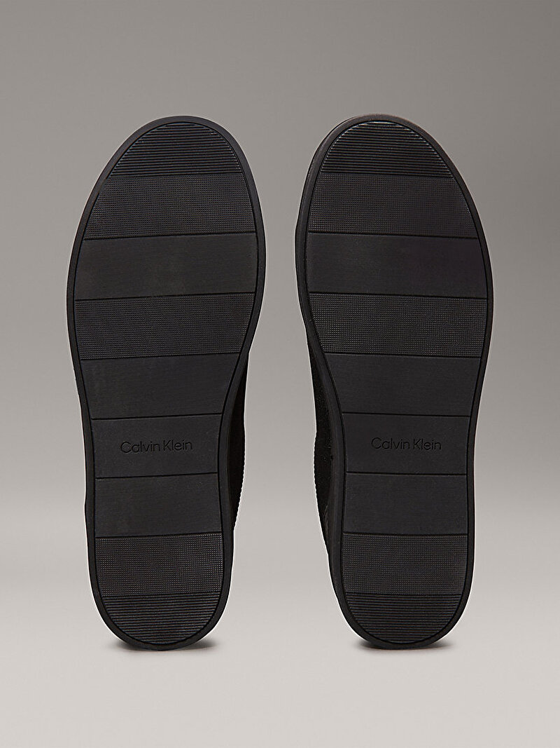 Calvin Klein Siyah Renkli Erkek Low Top Lace Up Sneaker