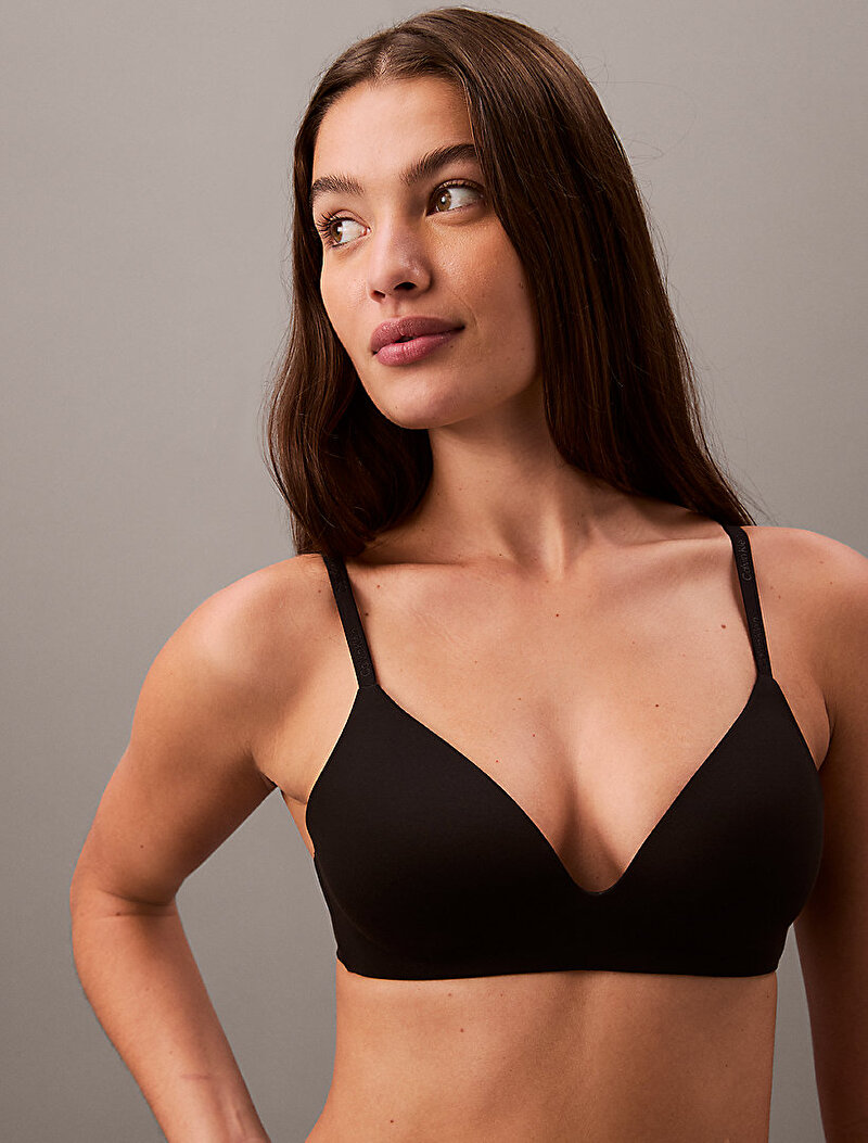 Calvin Klein Siyah Renkli Kadın Wire Free T-shirt Sütyen