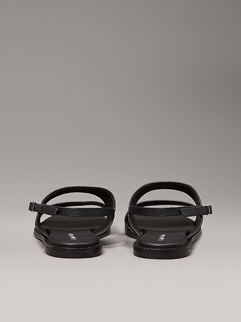 Calvin Klein Siyah Renkli Kadın Flat Sandalet