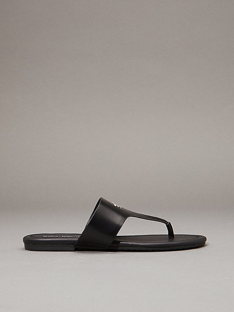 Calvin Klein Siyah Renkli Kadın Flat Terlik