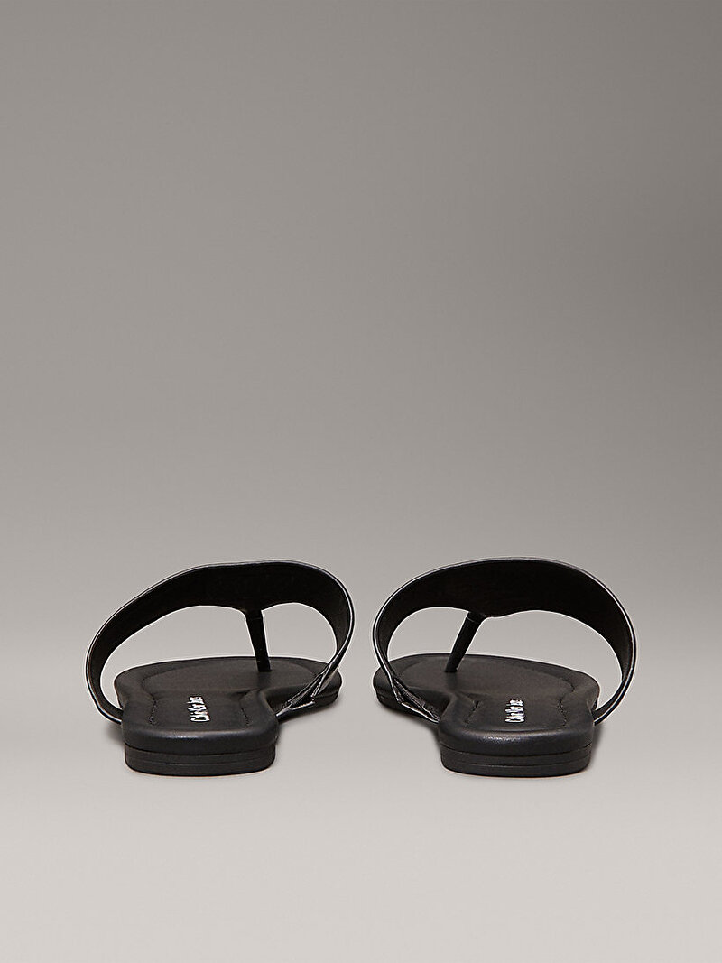 Calvin Klein Siyah Renkli Kadın Flat Terlik