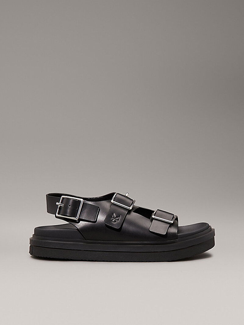Calvin Klein Siyah Renkli Kadın Flat Molded Sandalet