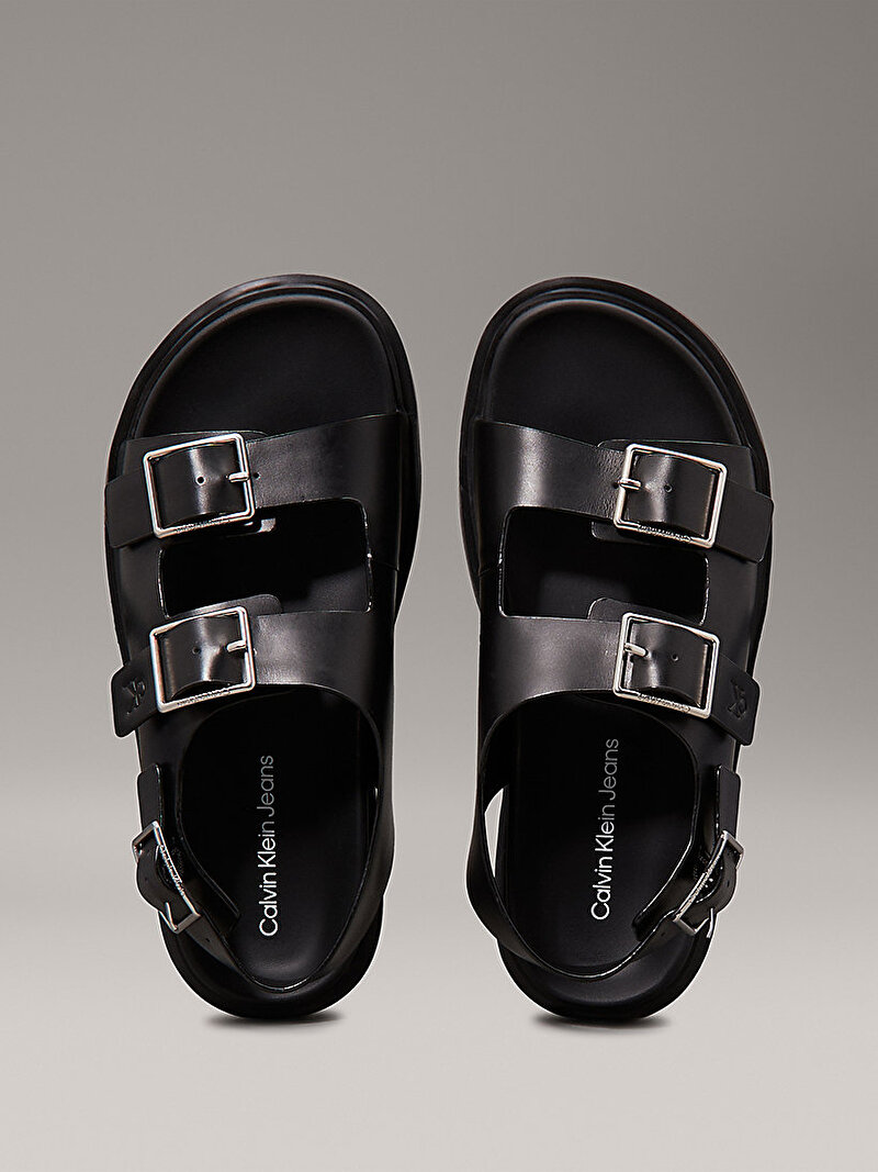 Calvin Klein Siyah Renkli Kadın Flat Molded Sandalet