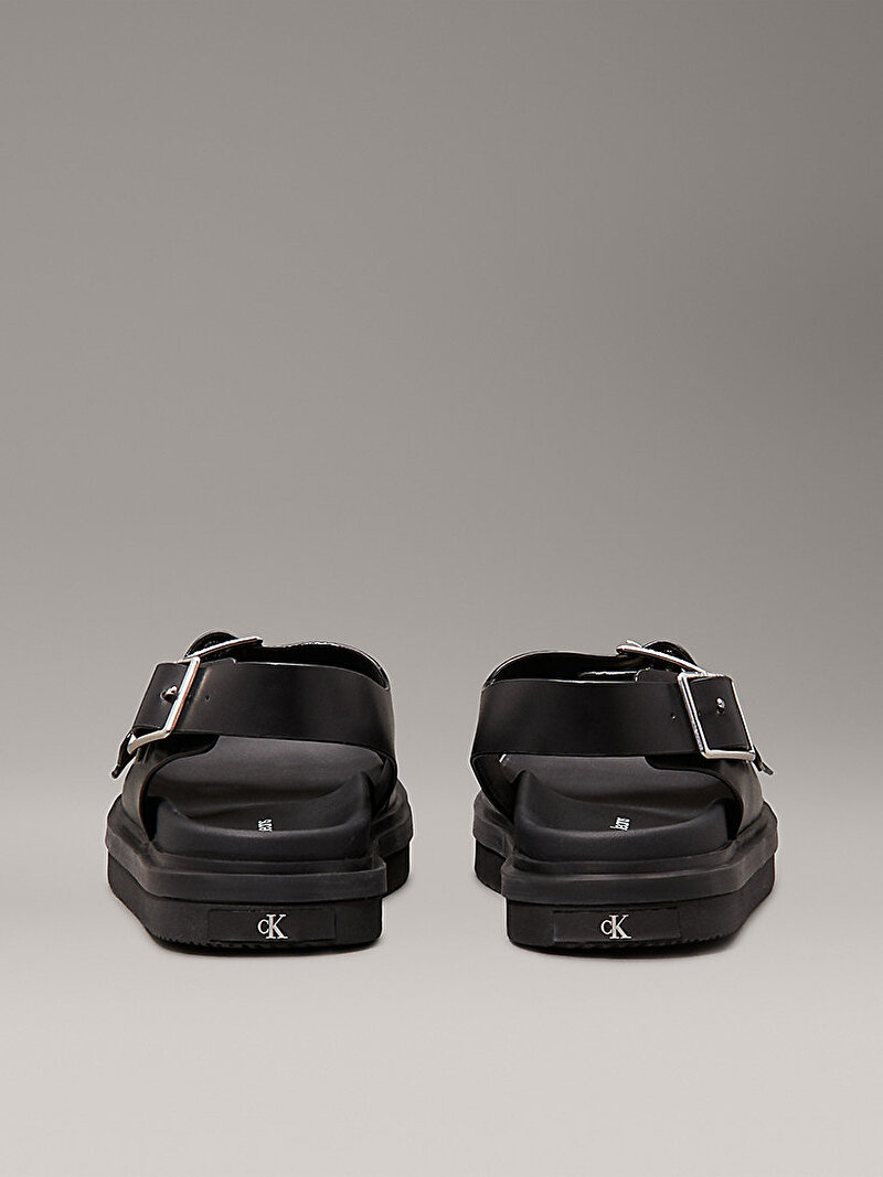 Calvin Klein Siyah Renkli Kadın Flat Molded Sandalet