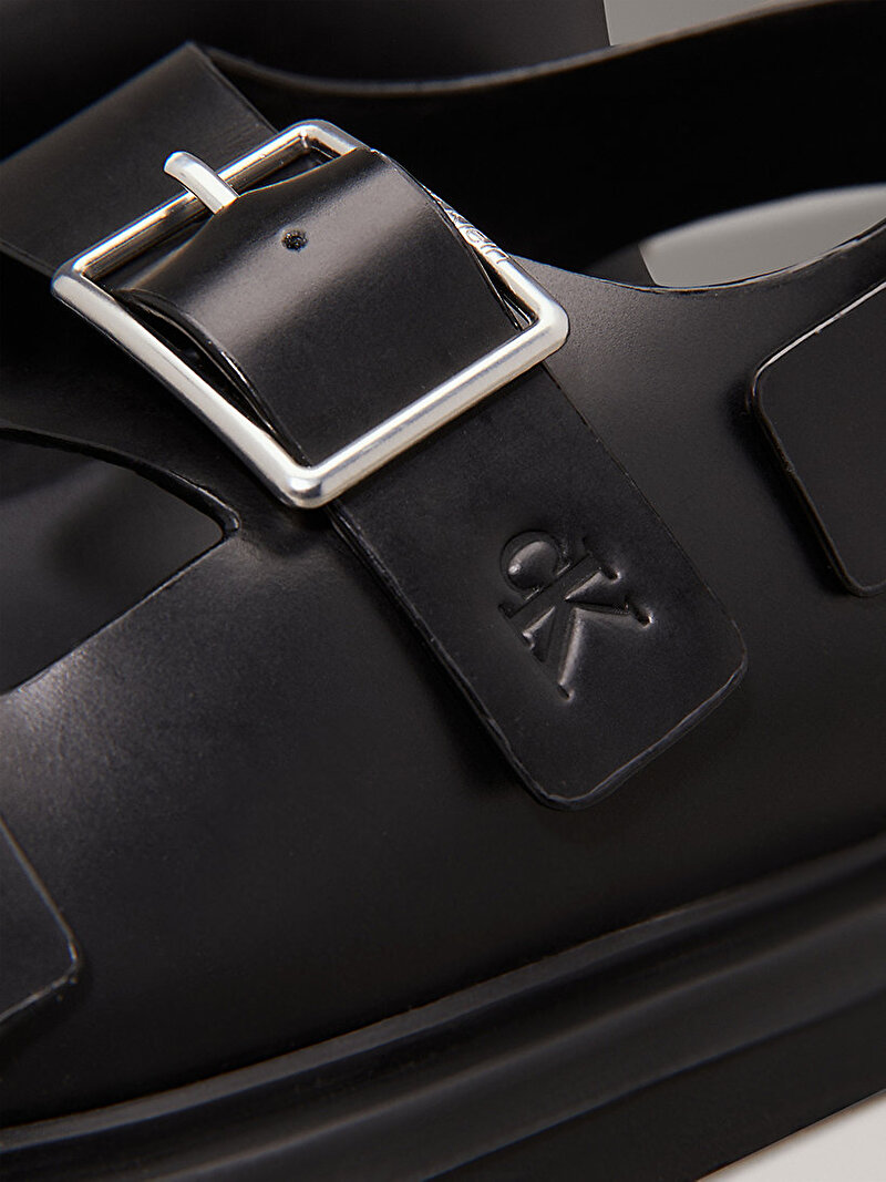 Calvin Klein Siyah Renkli Kadın Flat Molded Sandalet