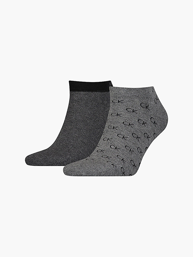 Erkek 2'Li Paket Sneaker Çorabı
