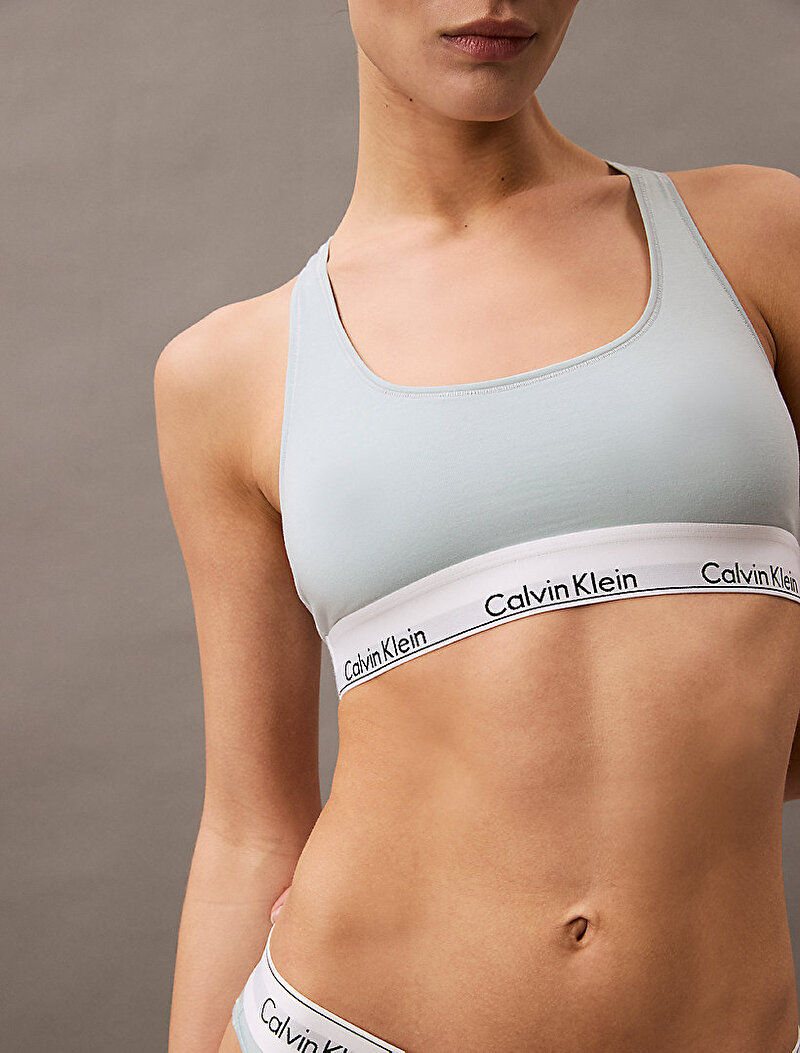 Calvin Klein Mavi Renkli Kadın Unlined Bralet