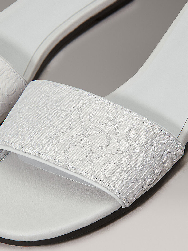 Calvin Klein Gri Renkli Kadın Flat Terlik