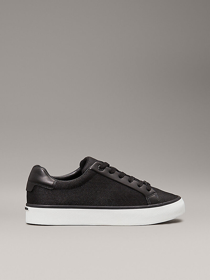 Calvin Klein Siyah Renkli Kadın Vulcanic Laceup Sneaker