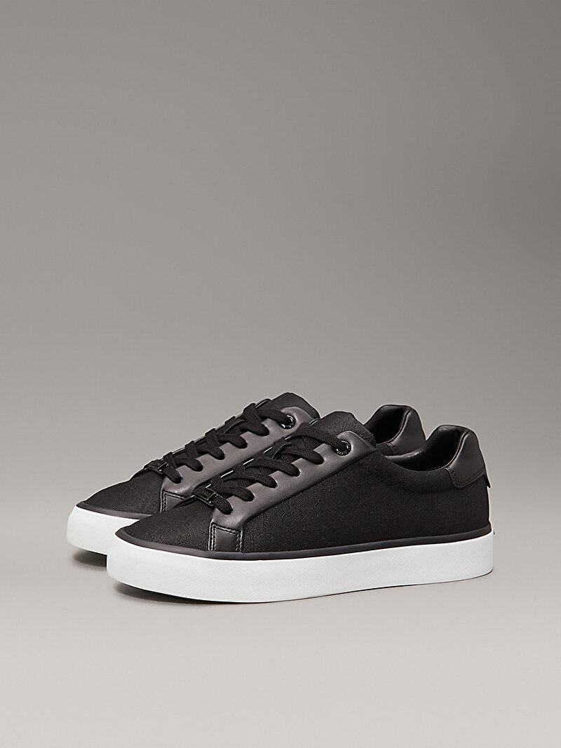 Calvin Klein Siyah Renkli Kadın Vulcanic Laceup Sneaker