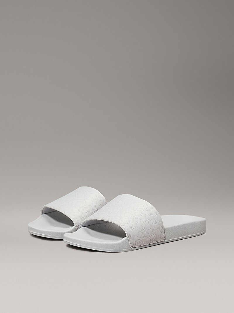 Calvin Klein Gri Renkli Kadın Plaj Terliği