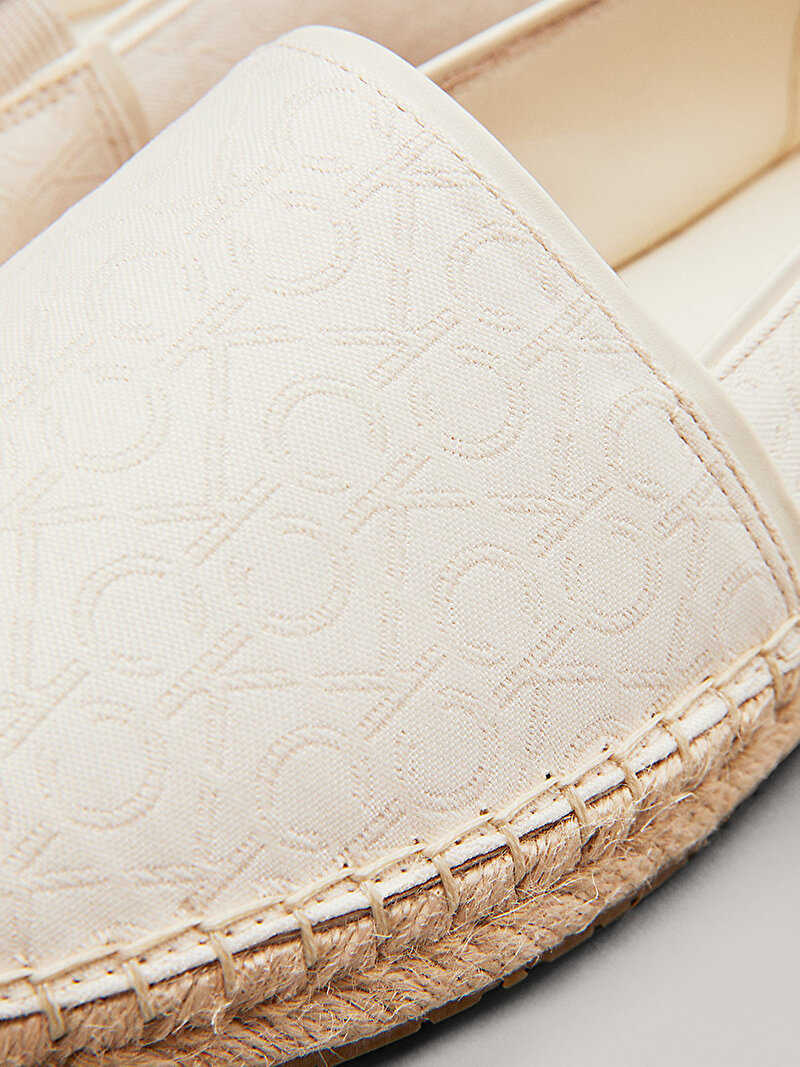 Calvin Klein Beyaz Renkli Kadın Espadril