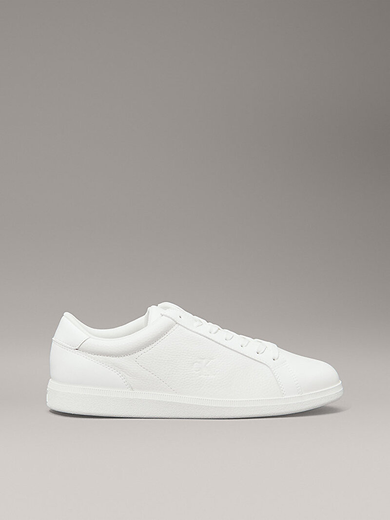 Calvin Klein Beyaz Renkli Erkek Low Profile Cupsole Sneaker