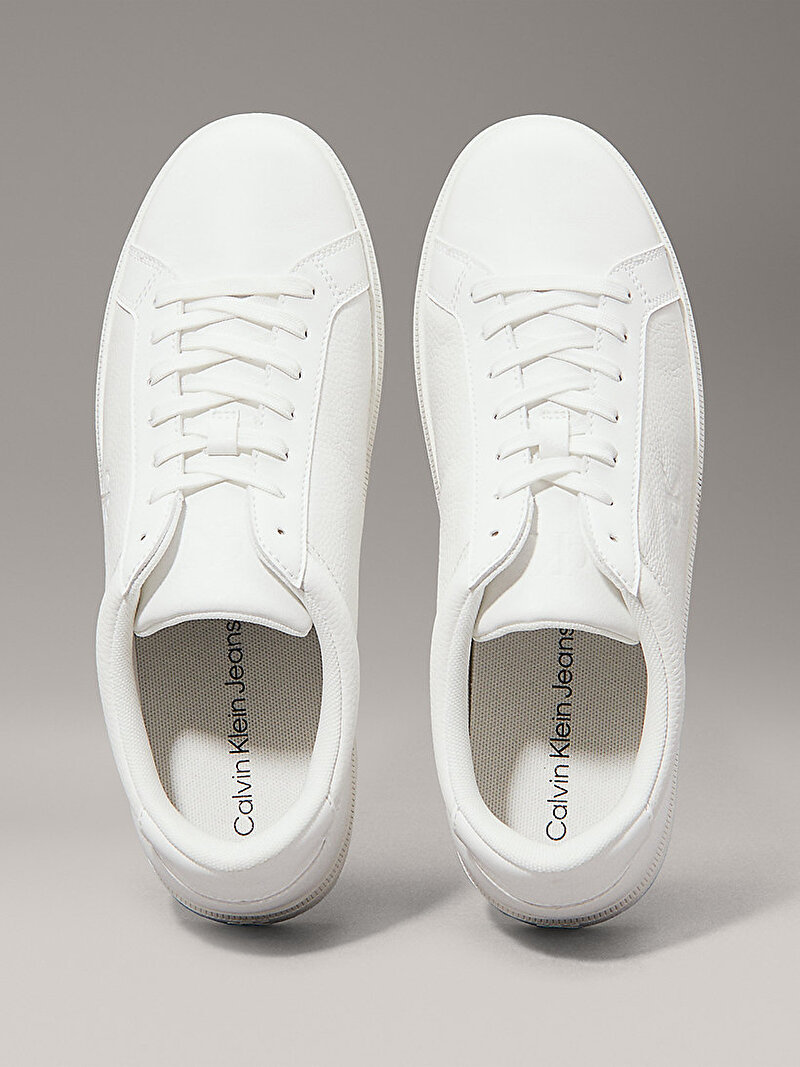 Calvin Klein Beyaz Renkli Erkek Low Profile Cupsole Sneaker