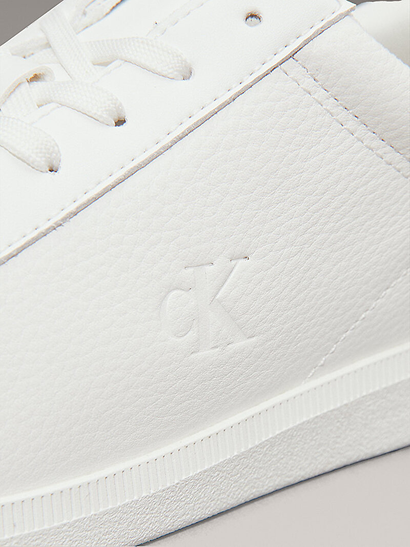 Calvin Klein Beyaz Renkli Erkek Low Profile Cupsole Sneaker